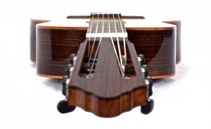 Classical Guitar seen from head